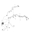 Ram 1500 A/C Hose Diagram - 52014613AB