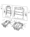 2017 Chrysler Pacifica Seat Motor Diagram - 68323561AA