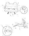 2006 Dodge Caravan Seat Cushion Diagram - 1CF661D5AA