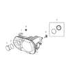 2017 Dodge Challenger Headlight Diagram - 68304913AB