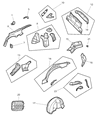 Dodge Intrepid Wheelhouse Diagram - 4575415AF
