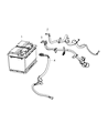 Dodge Dart Battery Cable Diagram - 68259481AA