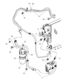 Jeep A/C Accumulator Diagram - 5058261AG