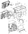 Jeep Wrangler Steering Knuckle Diagram - 68003653AB