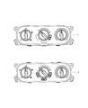 Jeep A/C Switch Diagram - 55111841AB