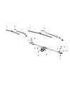 Ram Windshield Wiper Diagram - 68339036AA