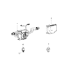 2016 Ram ProMaster 2500 Air Bag Control Module Diagram - 68303232AA