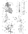 Chrysler Sebring Sway Bar Kit Diagram - 4656009