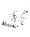 Jeep Cherokee Intercooler Diagram - 52014780AA