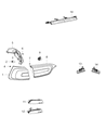 Jeep Cherokee Fog Light Diagram - 68275957AC