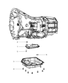 Ram Automatic Transmission Filter Diagram - 68059549AA