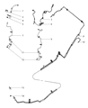 Dodge Caliber Brake Line Diagram - 5105605AB