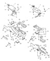 1999 Chrysler Sebring Cup Holder Diagram - MR330438