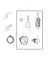 Ram ProMaster 3500 Transmitter Diagram - 68224014AA