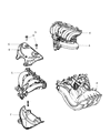 Chrysler Intake Manifold Diagram - 4884475AA