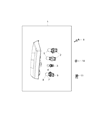 2017 Jeep Patriot Tail Light Diagram - 5160365AG