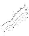 Dodge Journey A/C Hose Diagram - 68040494AB