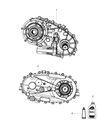 2014 Ram 1500 Transfer Case Diagram - 52123492AB