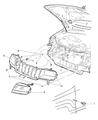 2000 Dodge Intrepid Headlight Bulb Diagram - 154846AA