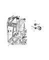 2008 Chrysler Town & Country Fuel Filler Neck Diagram - 4880680AF