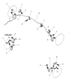 2002 Chrysler Sebring Brake Line Diagram - MR370705