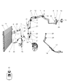 2010 Dodge Journey A/C Hose Diagram - 5058651AB