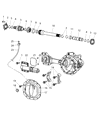 Ram Differential Cover Diagram - 52069713AB