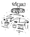 Dodge Avenger Glove Box Diagram - 1SQ83DX9AB