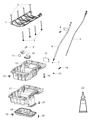 Jeep Cherokee Dipstick Diagram - 68105200AB