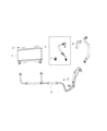 Dodge Viper Power Steering Hose Diagram - 5290267AC