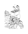 2011 Dodge Nitro Battery Cable Diagram - 68078327AB