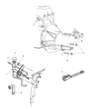 Jeep Clutch Master Cylinder Diagram - 52109746AB