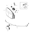 Ram Headlight Diagram - 68088549AC