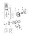 Dodge Intrepid Piston Diagram - 5010335AB