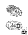 Jeep Transfer Case Diagram - 68001378AD