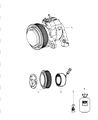 Dodge Ram 5500 A/C Compressor Diagram - R5111411AH