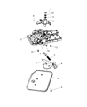 1997 Dodge Ram Van Valve Body Diagram - 52118767