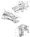 Dodge Wiper Pivot Diagram - 5135061AA