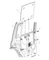Jeep Commander Window Regulator Diagram - 55396483AB