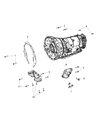 Ram Transfer Case Cover Diagram - 5038775AB