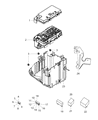 Jeep Relay Block Diagram - 68251627AB