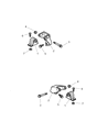 2002 Jeep Wrangler Engine Mount Diagram - 52059284AA