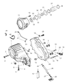 Dodge Durango Transfer Case Diagram - 5013858AA