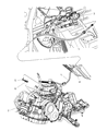 Dodge Caravan Shift Cable Diagram - 4641755AD