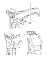 Jeep Antenna Mast Diagram - 56038545AC
