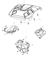 2020 Jeep Grand Cherokee Engine Cover Diagram - 4627157AG