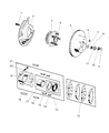 1999 Jeep Wrangler Wheel Hub Diagram - 53007449AB