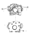 Ram Oil Pump Diagram - 53021622BG