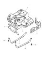 2001 Chrysler Concorde Fuel Tank Diagram - 5016223AA