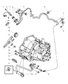 Dodge Clutch Slave Cylinder Diagram - 4668331AB